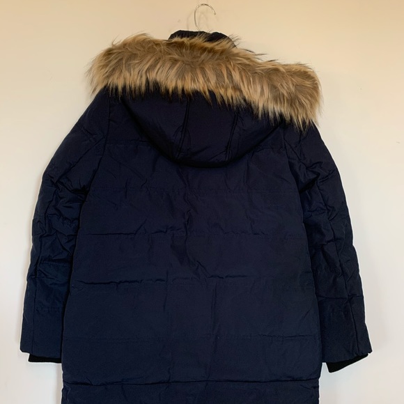 Andrew Marc Astoria Faux Fur Trim Anorak - Picture 6 of 6
